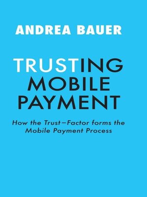 cover image of TRUSTING MOBILE PAYMENT